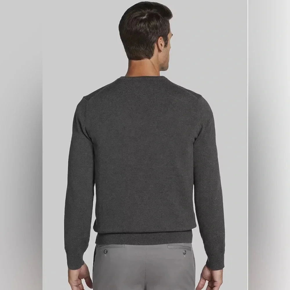 NWT Jos. A Bank Pima Cotton V-neck Sweater‎ medium